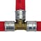 Apollo 1/2 in. Brass PEX Barb Tee APXT12 - alternate 1